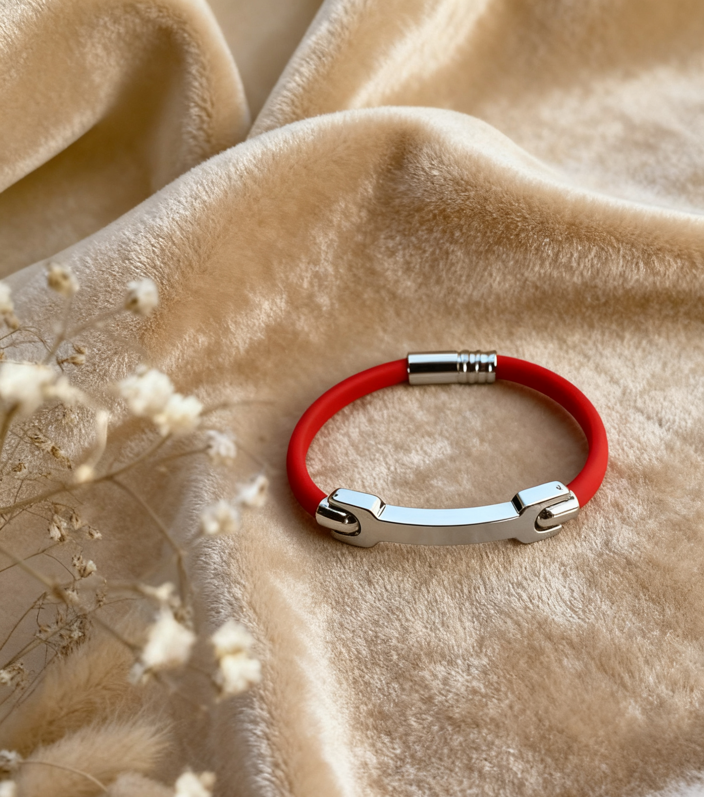 The Perfect Gift for Him, Her & Everyone | RS Anti-Static Bracelet | Fashion Meets Function in a Unisex Design - RedSilver