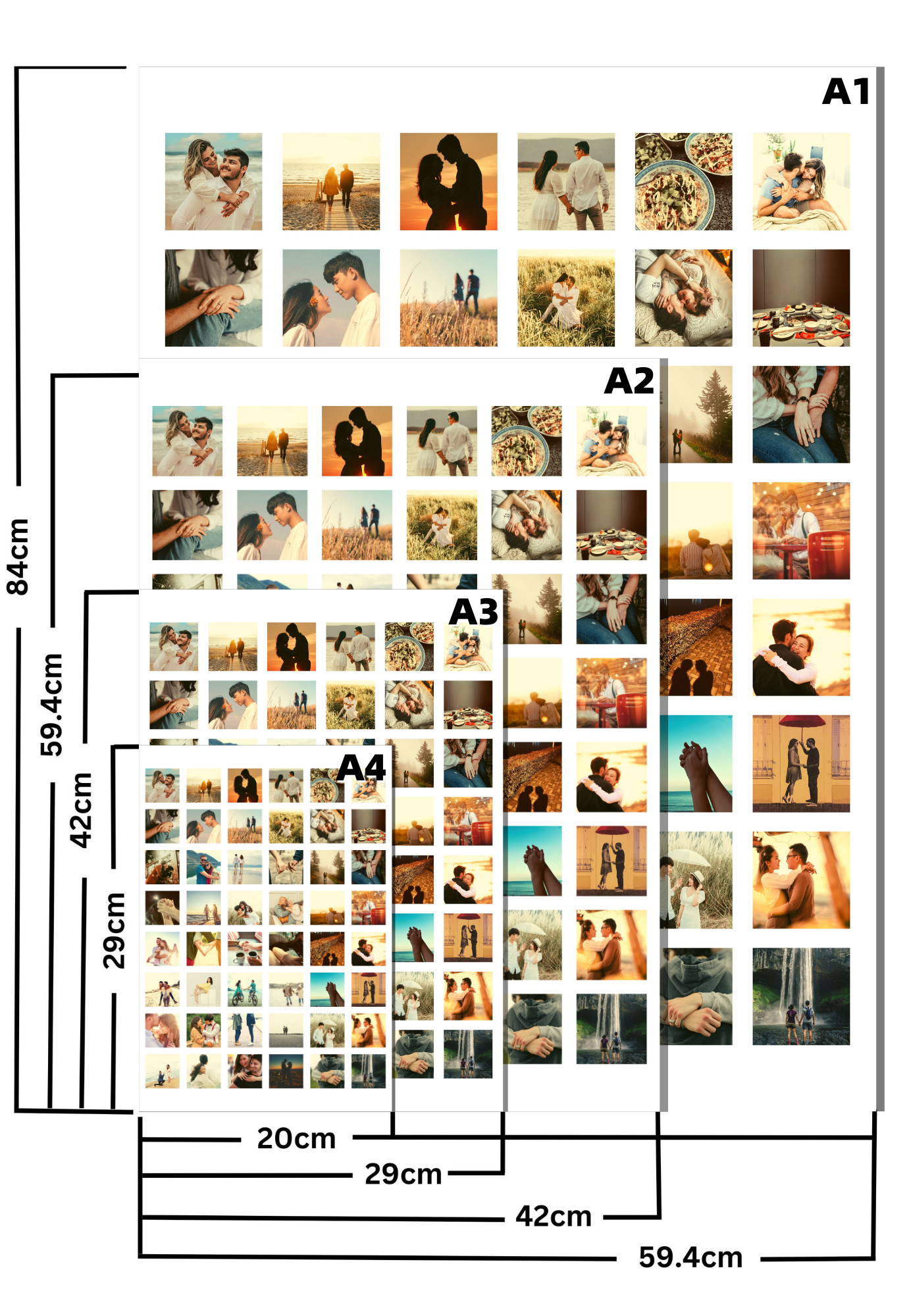 Custom 48-Grid Photo Frame | A Memory Within Memories (Copy)