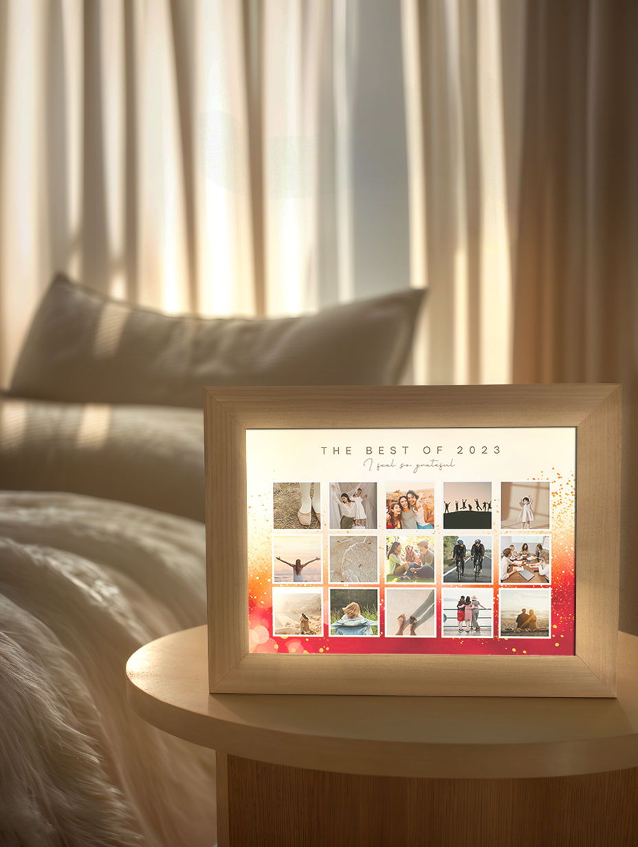 Memory Pieces Life Collection Photo Light Frame 3