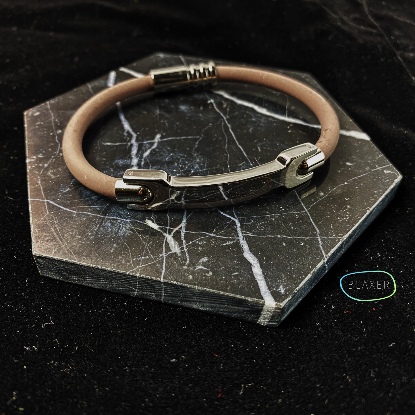 The Perfect Gift for Him, Her & Everyone | RS Anti-Static Bracelet | Fashion Meets Function in a Unisex Design - BrownSilver