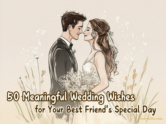 50 Meaningful Wedding Wishes for Your Best Friend's Special Day