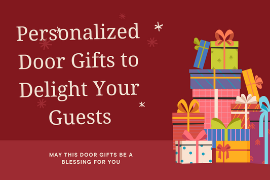 Personalized Door Gifts to Delight Your Guests