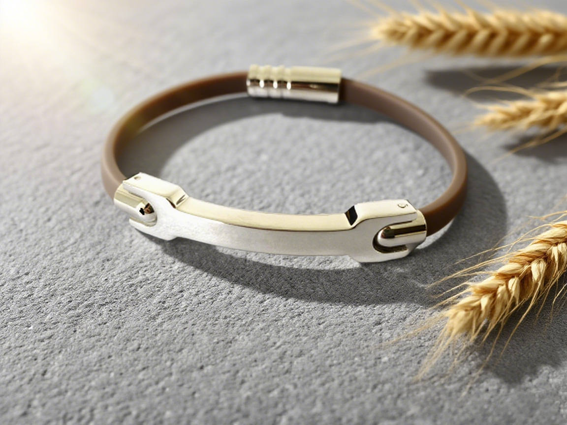 The Perfect Gift for Him, Her & Everyone | RS Anti-Static Bracelet | Fashion Meets Function in a Unisex Design - BrownSilver