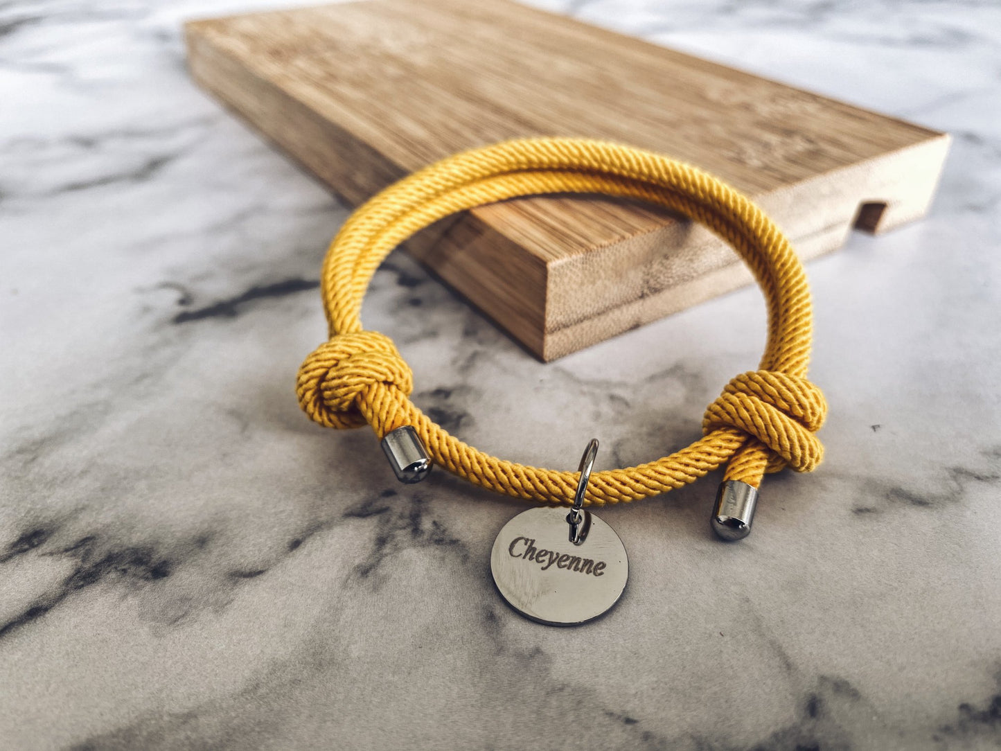 Custom Name Cord Bracelet | Meaningful Gift for Friends & Couples