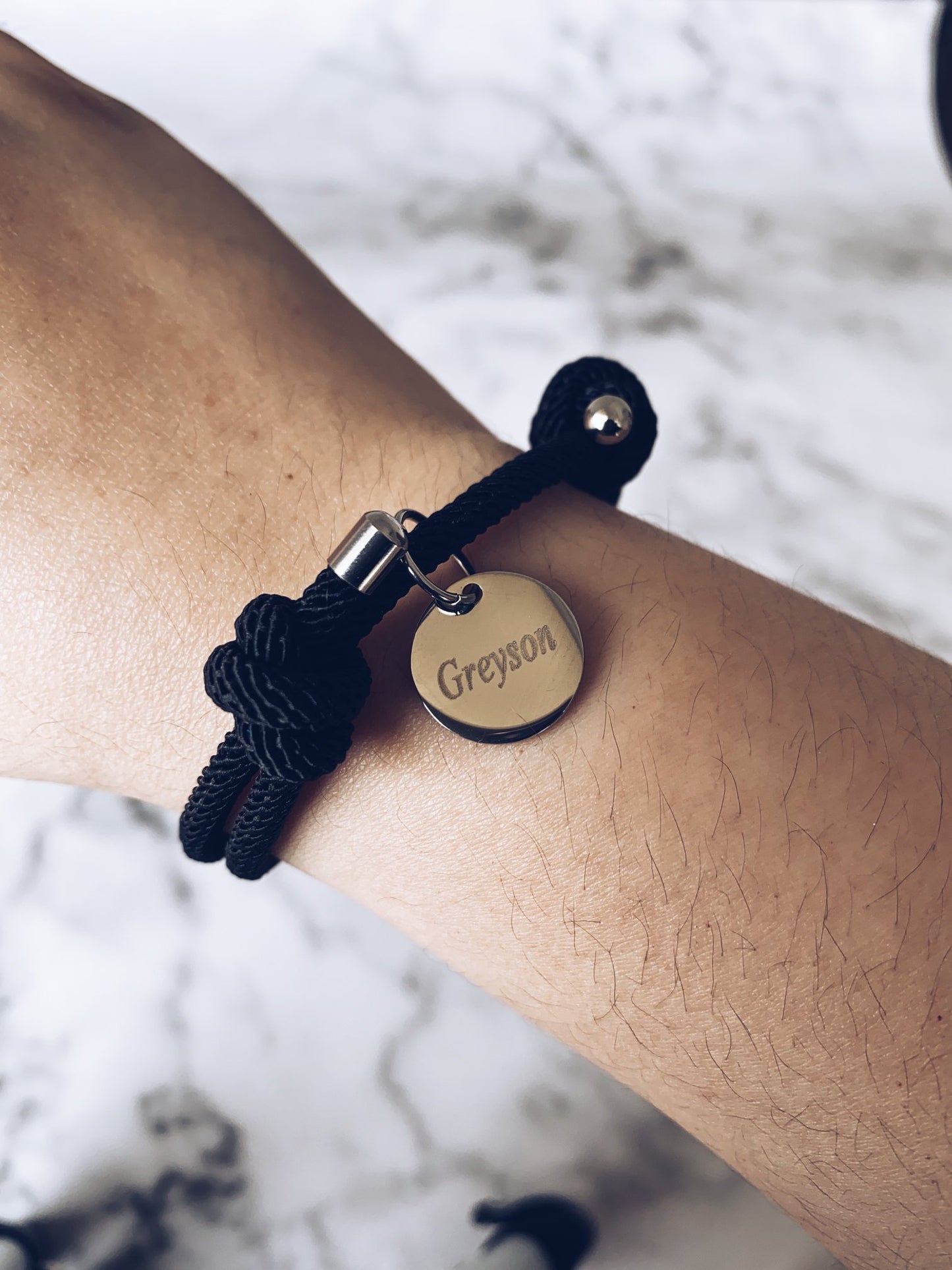 Custom Name Cord Bracelet | Meaningful Gift for Friends & Couples