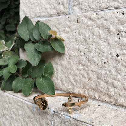 BABAZAC Travel The World Bracelet | Live, Explore, Be Free - RoseGold