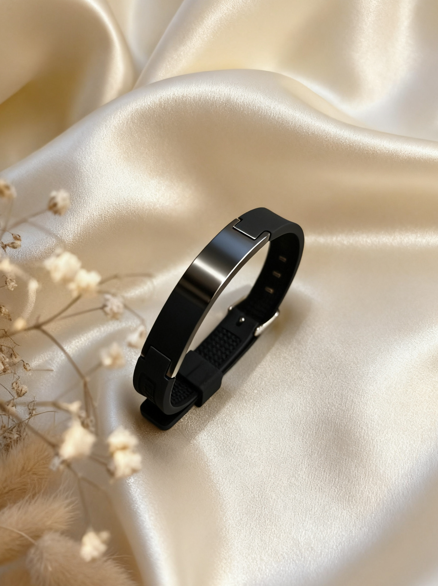 The Perfect Gift for Him & Her | Blaxer 2.0 Anti-Static Bracelet | Stylish Design Meets Everyday Wellness - Long FullBlack