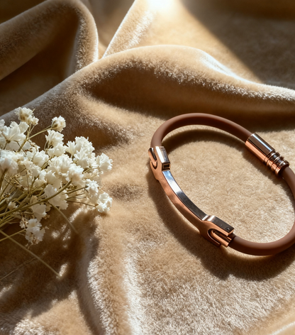 The Perfect Gift for Him, Her & Everyone | RS Anti-Static Bracelet | Fashion Meets Function in a Unisex Design - BrownRose