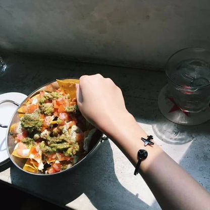 BABAZAC Travel The World Bracelet | Live, Explore, Be Free - RoseGold