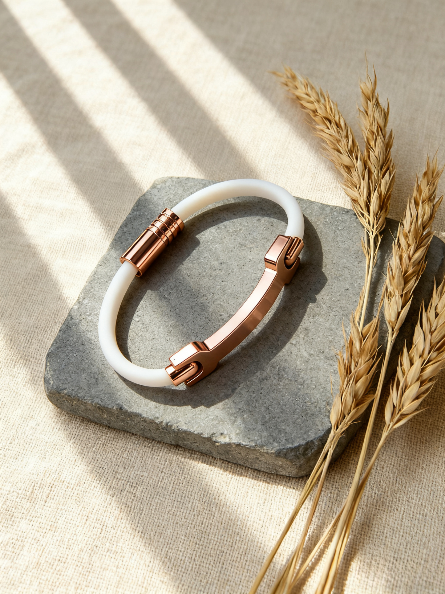 The Perfect Gift for Him, Her & Everyone | RS Anti-Static Bracelet | Fashion Meets Function in a Unisex Design - WhiteRose