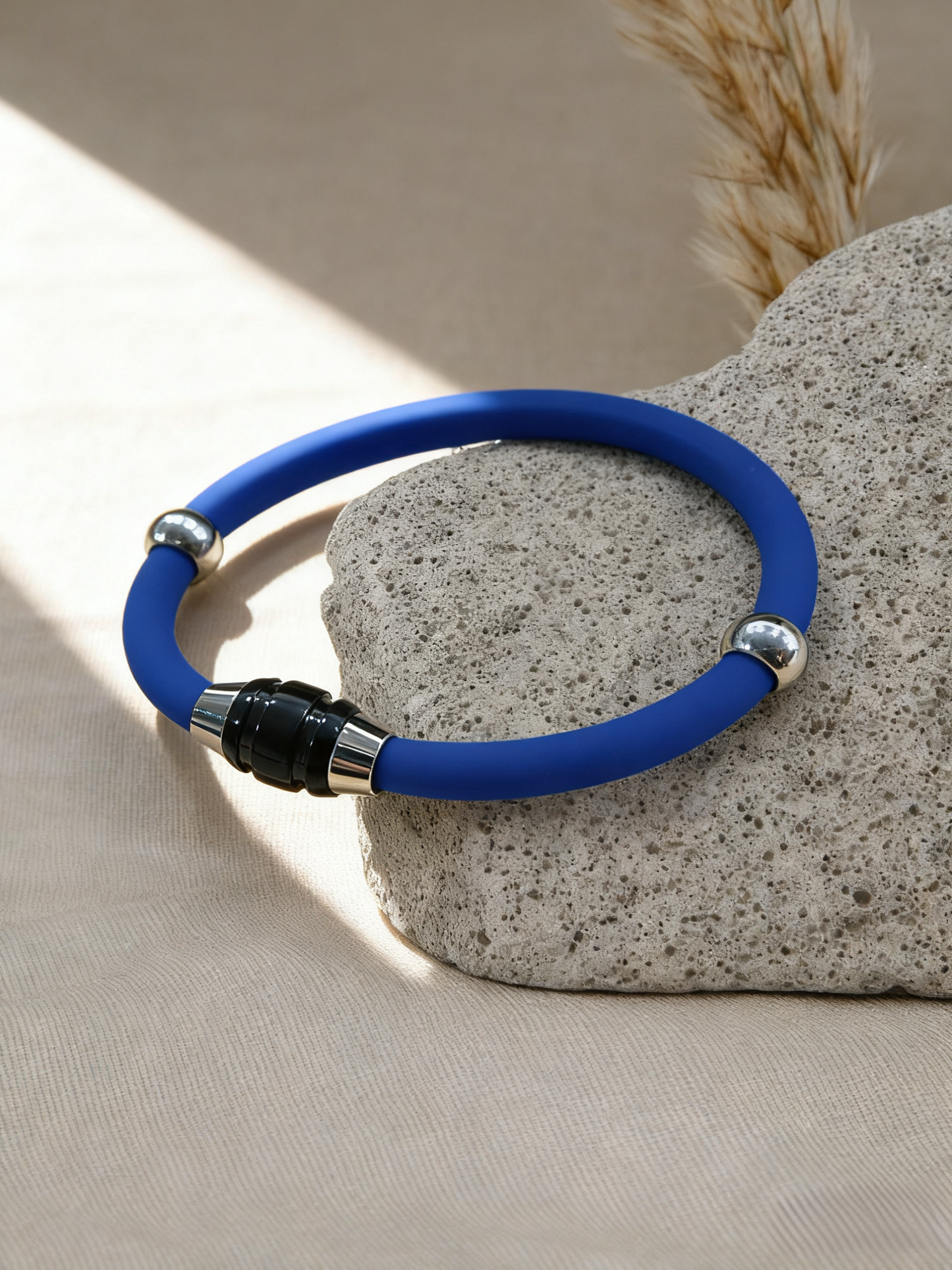 The Perfect Gift for Him & Her | Xtic Anti-Static Bracelet | Bold Unisex Style with Everyday Function - Blue