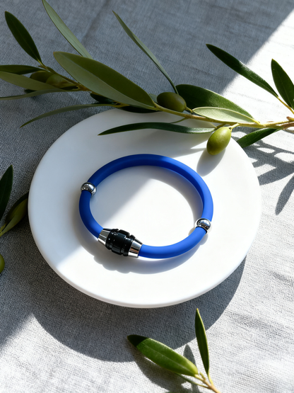 The Perfect Gift for Him & Her | Xtic Anti-Static Bracelet | Bold Unisex Style with Everyday Function - Blue
