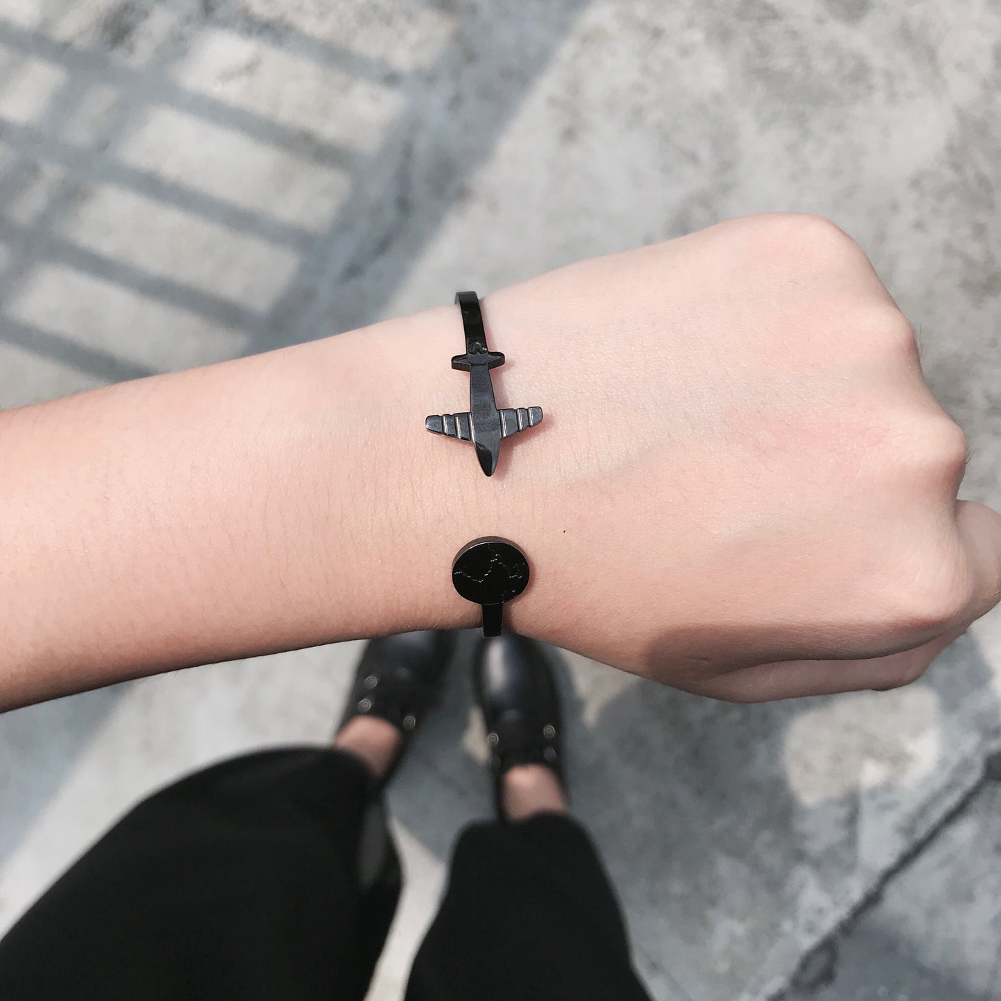 BABAZAC Travel The World Bracelet | Live, Explore, Be Free - RoseGold