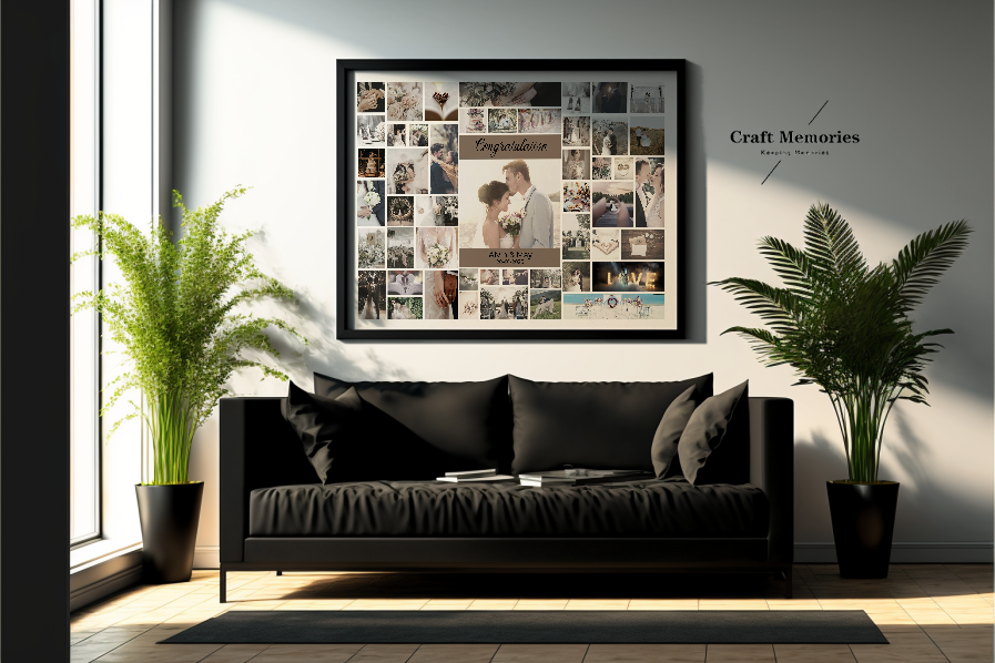 Custom Landscape Multi Photo Design Frame | A Memory Within Memories
