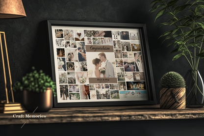 Custom Landscape Multi Photo Design Frame | A Memory Within Memories