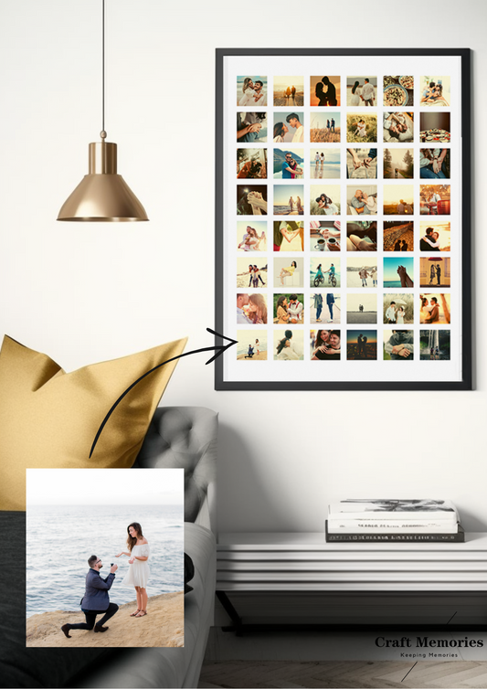 Custom 48-Grid Photo Frame | A Memory Within Memories (Copy)