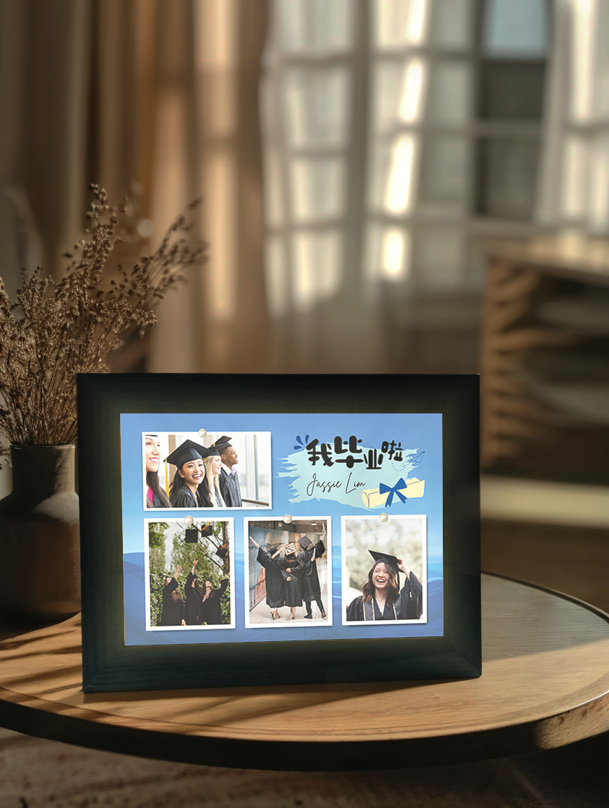 Graduate Memory Youth Graduation Photo Light Frame