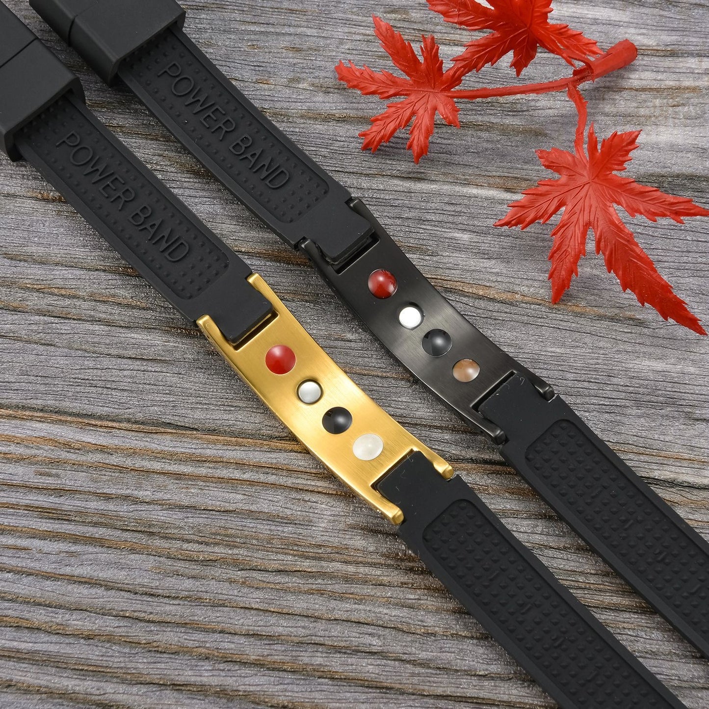 The Perfect Gift for Him & Her | Blaxer 2.0 Anti-Static Bracelet | Stylish Design Meets Everyday Wellness - Long BlackGold