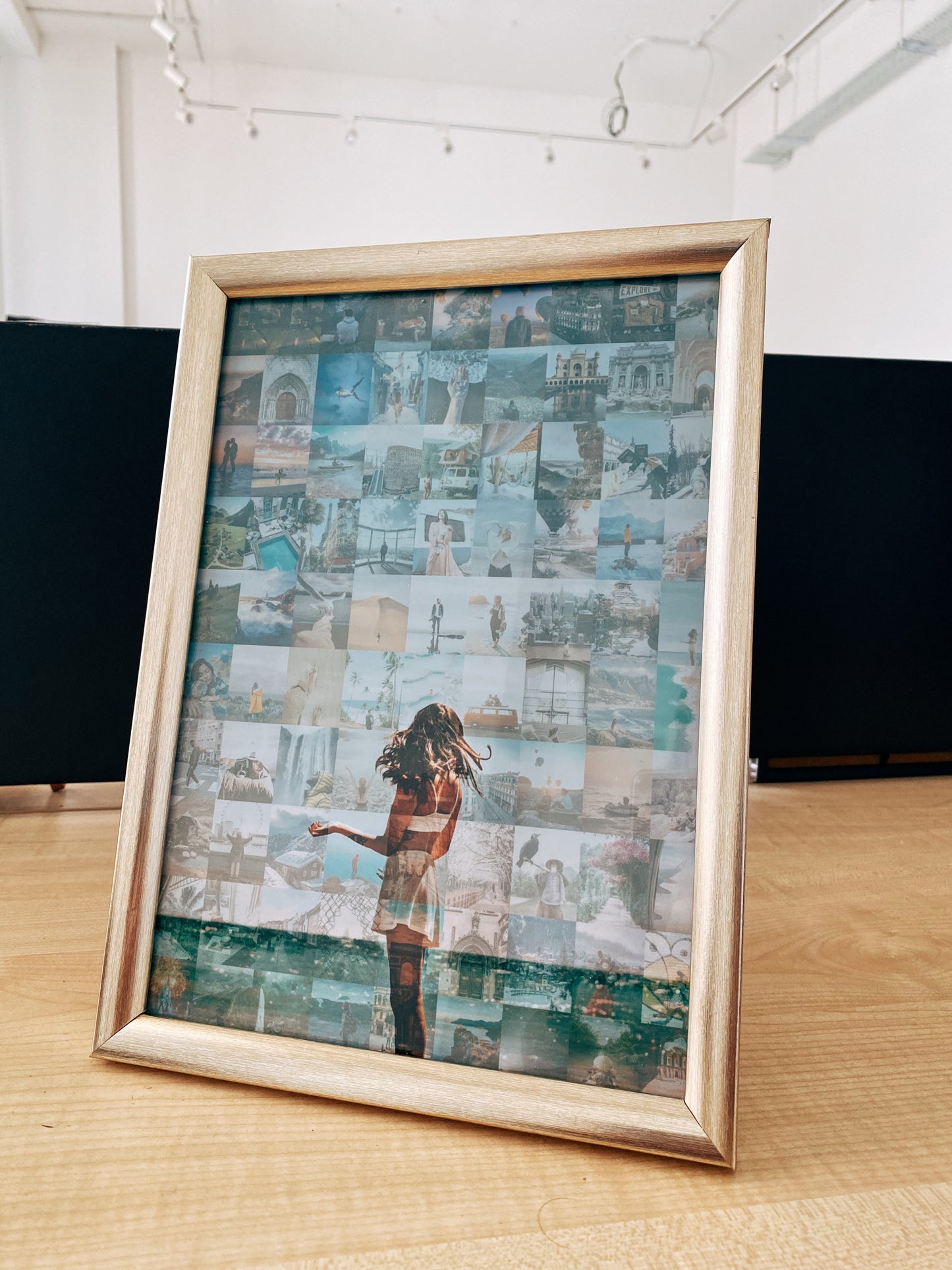 Custom Mosaic Photo Design Frame | A Memory Within Memories