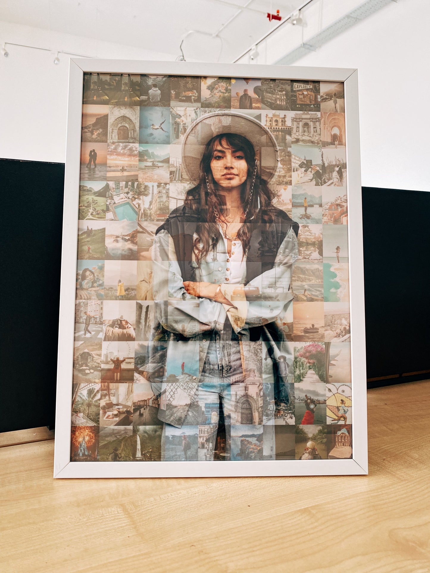 Custom Mosaic Photo Design Frame | A Memory Within Memories