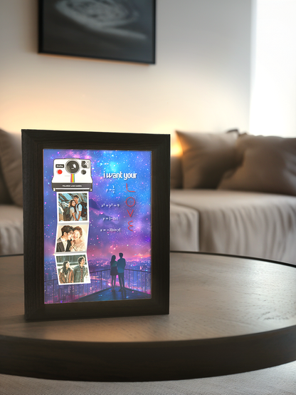 I Want Your LOVE Photo Light Frame