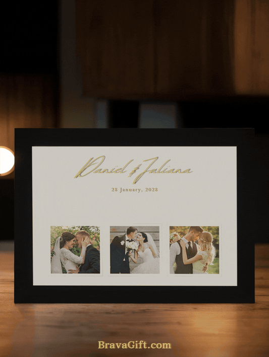 Lifetime Love Couple Photo Light Frame