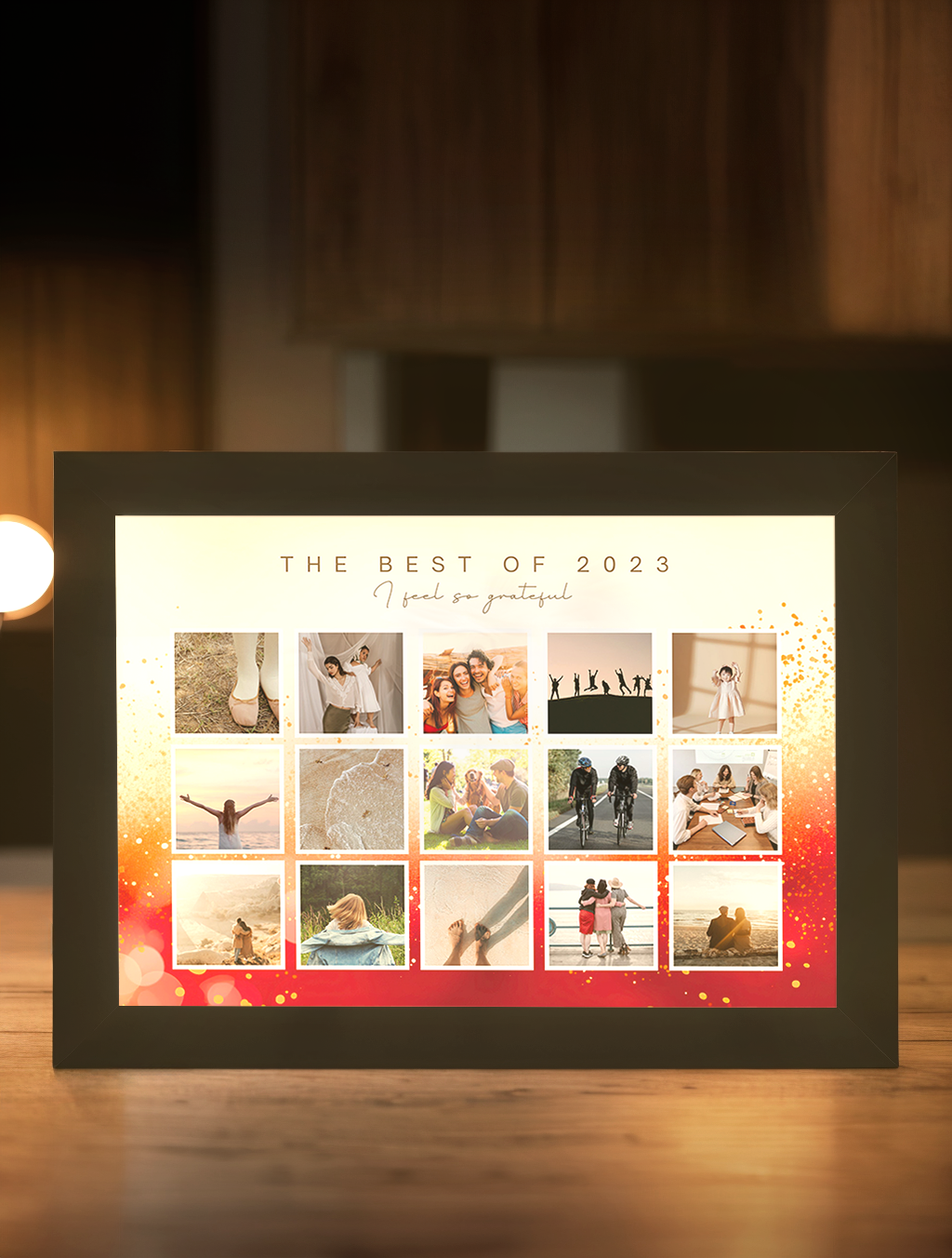 Memory Pieces Life Collection Photo Light Frame