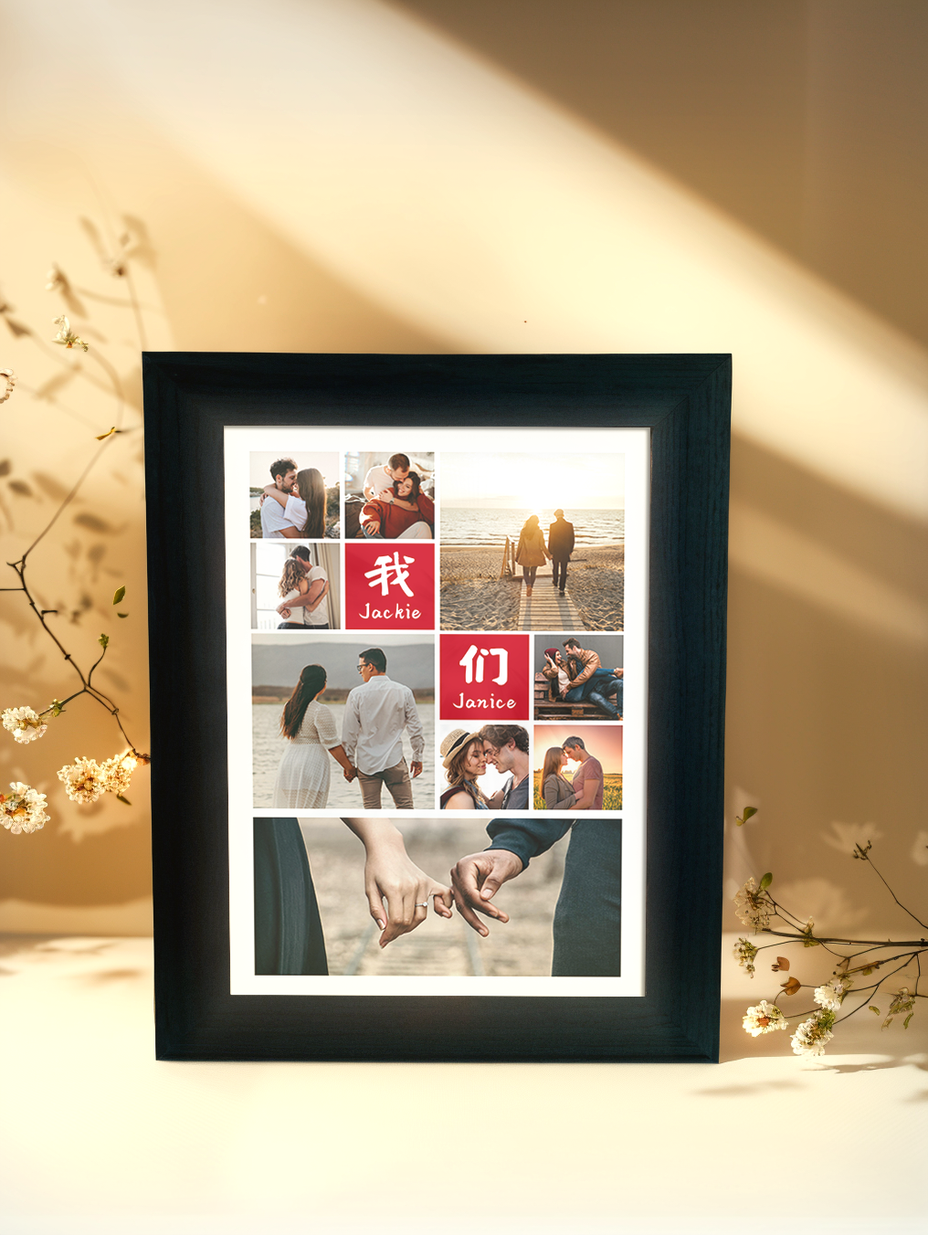 Our Story Photo Collection Wedding Photo Light Frame