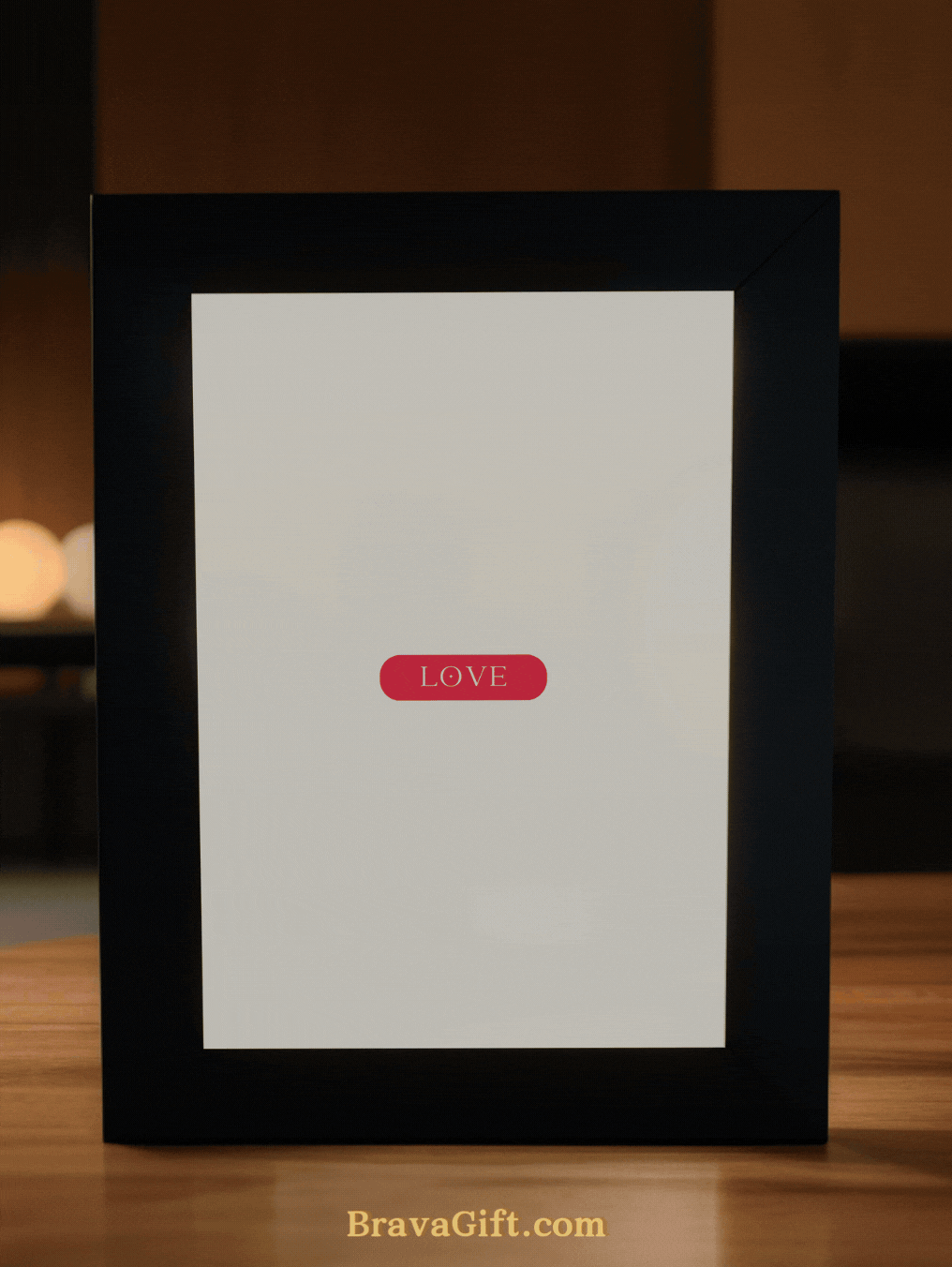 Personalized Love Multi-Photo Light Frame