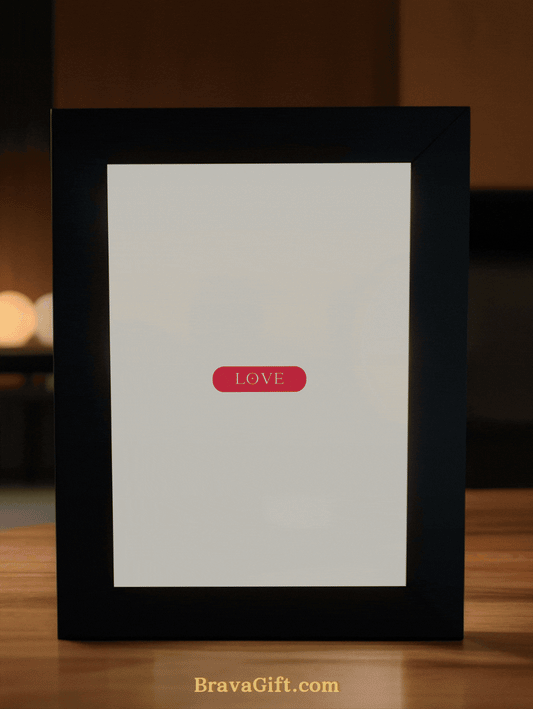 Personalized Love Multi-Photo Light Frame