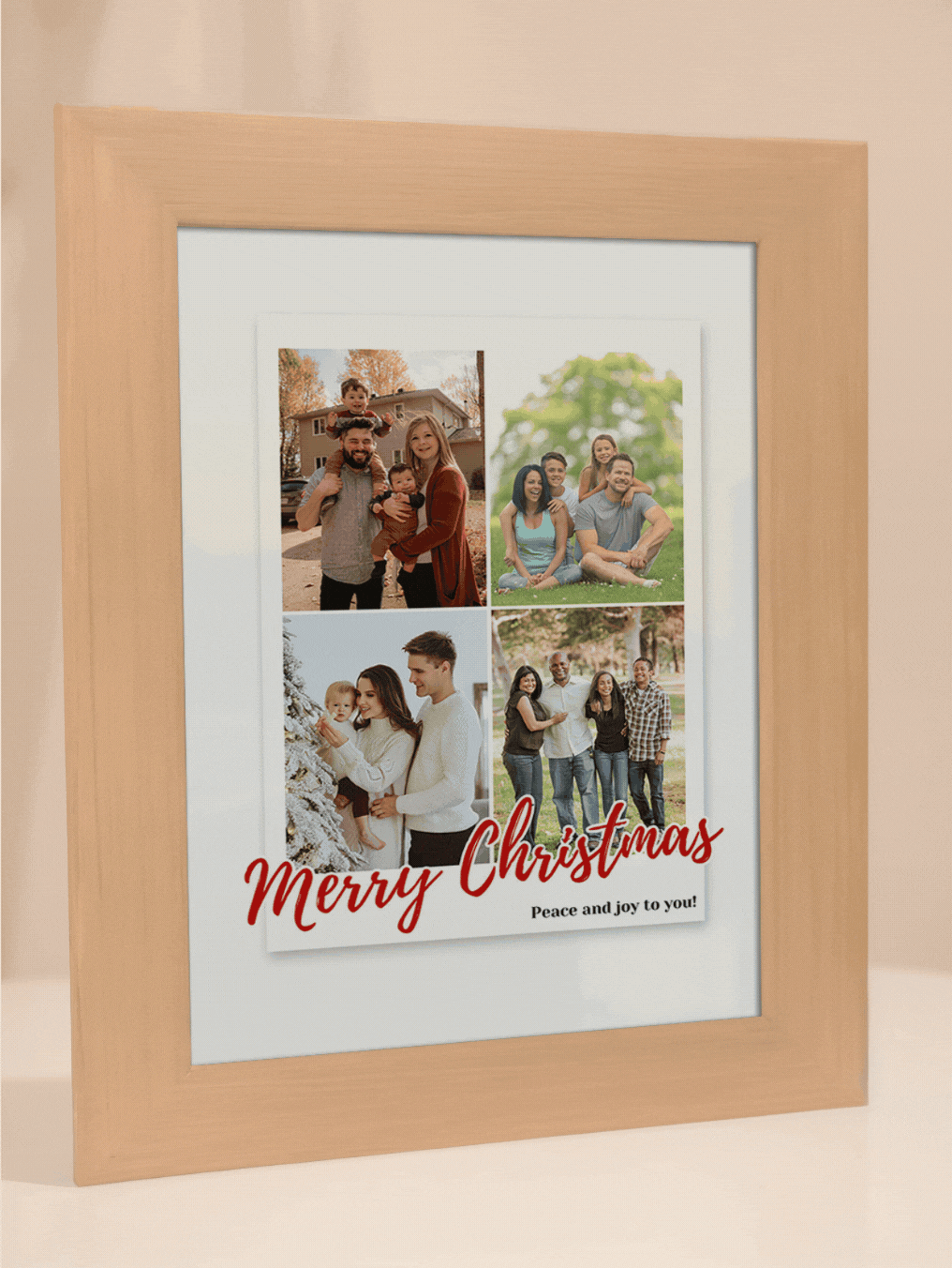 Christmas Gift Lovely Photo Light Frame