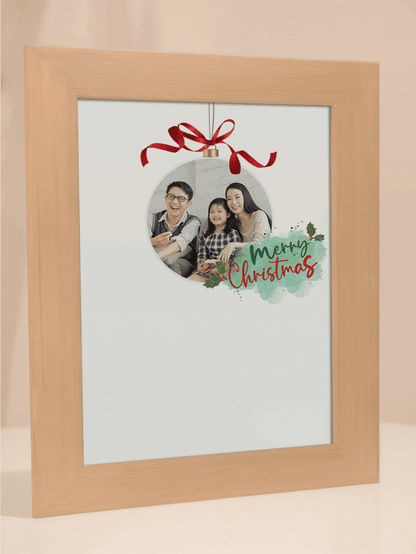 Christmas Gift Cute Christmas Ornament Photo Light Frame