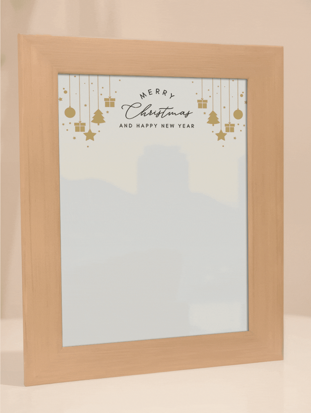 Christmas Gift Lovely Couple Photo Light Frame