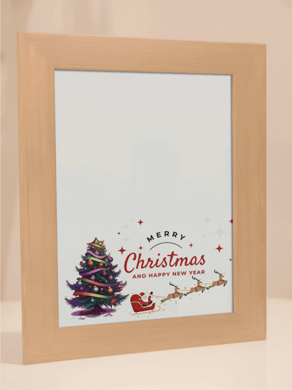Christmas Gift Christmas Tree Family Photo Light Frame