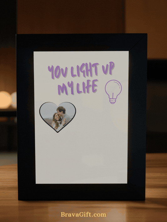 You Light Up My Life Photo Light Frame