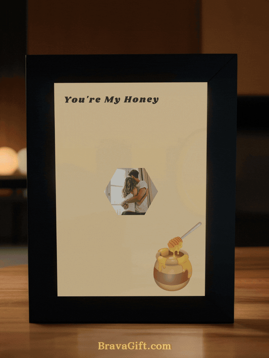 You‘re My Honey Couple Photo Light Frame