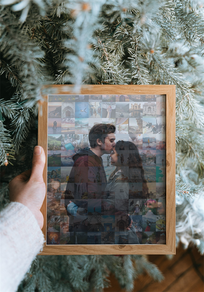 Custom Mosaic Photo Design Frame | A Memory Within Memories
