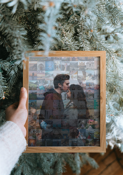 Custom Mosaic Photo Design Frame | A Memory Within Memories
