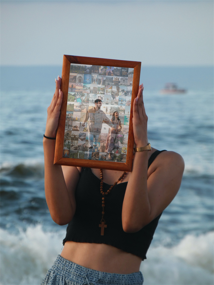 Custom Mosaic Photo Design Frame | A Memory Within Memories