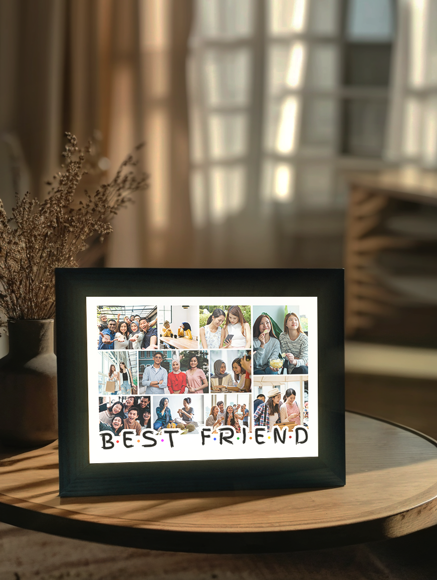 Friendship Memory Photo Collection Light Frame