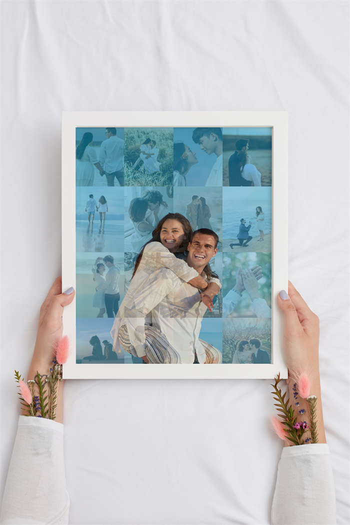 Custom Mosaic Photo Design Frame | A Memory Within Memories