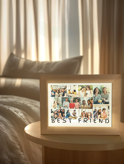 Friendship Memory Photo Collection Light Frame