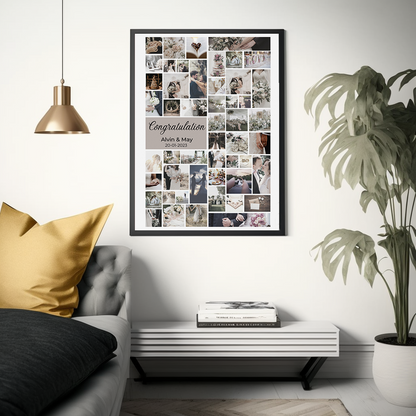 Custom Portrait Multi Photo Design Frame | A Memory Within Memories