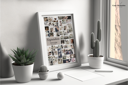 Custom Portrait Multi Photo Design Frame | A Memory Within Memories