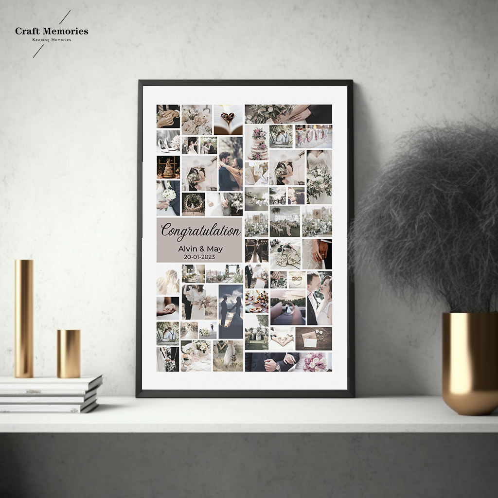 Custom Portrait Multi Photo Design Frame | A Memory Within Memories