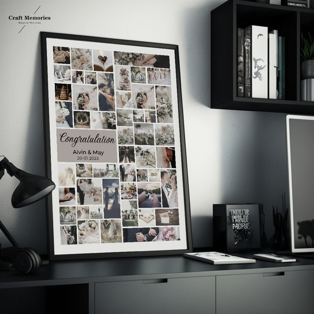 Custom Portrait Multi Photo Design Frame | A Memory Within Memories