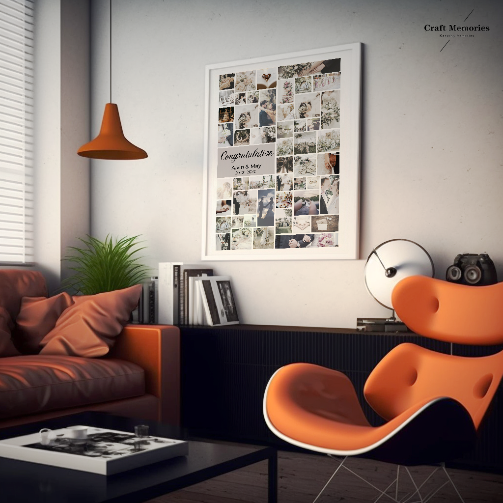 Custom Portrait Multi Photo Design Frame | A Memory Within Memories